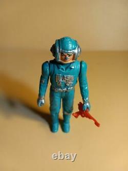 Vintage Star Wars A-Wing Pilot Mexican Bootleg Figure POTF Last 17 with Blaster
