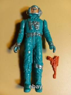 Vintage Star Wars A-Wing Pilot Mexican Bootleg Figure POTF Last 17 with Blaster