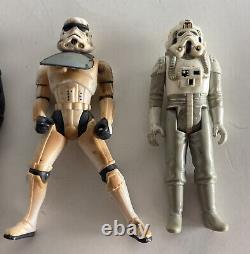 Vintage Star Wars Action Figure Collectors Lot Of 19 Pieces Death Vader & More