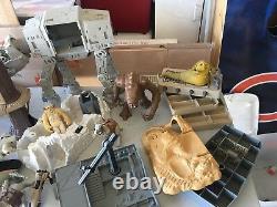 Vintage Star Wars Action Figure, Space Ships and Ewok Village Large Mixed Lot