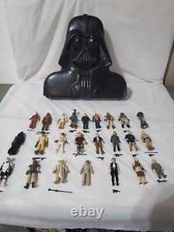 Vintage Star Wars Action Figures And Ships And Play Sets