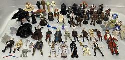 Vintage Star Wars Action Figures Lot, Accessories, Pez, Mini Figures, Blasters