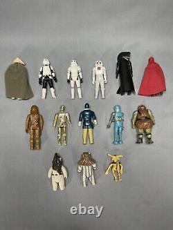 Vintage Star Wars Action Figures- Lot of 14 Figures