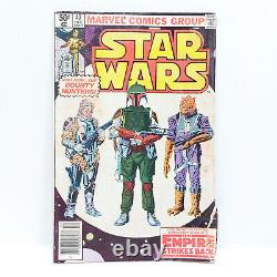 Vintage Star Wars Boba Fett #42 1980 Newsstand Comic Book 1st Appearance Marvel