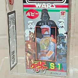 Vintage Star Wars Boba Fett JAPAN Popy ESB 1980 S-1 CIB UKG 80 Beyond RARE