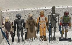 Vintage Star Wars Bounty Hunters Complete Set of 6 No Repros