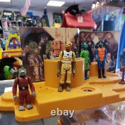 Vintage Star Wars Cantina Playset with 5 Figures Snaggletooth Greedo Bossk +