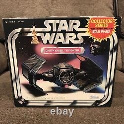 Vintage Star Wars Darth Vader Tie Fighter Collector Series 1983 New Sealed Rare