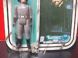 Vintage Star Wars Death Squad Commander Action Figure WithOriginal Kenner Cardback