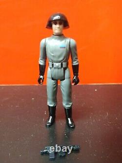 Vintage Star Wars Death Squad Commander Action Figure WithOriginal Kenner Cardback