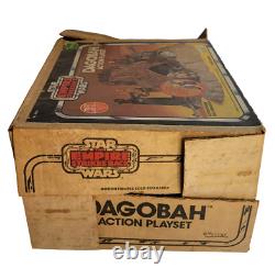 Vintage Star Wars ESB Dagobah Action Playset in Original Box! M22