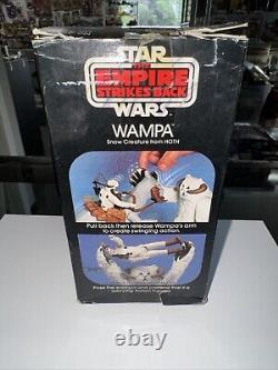 Vintage Star Wars ESB Hoth Wampa Figure WithOriginal Box And Paper Insert 1981