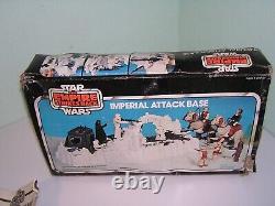 Vintage Star Wars ESB Imperial Attack Base Playset in Original Box! 39830