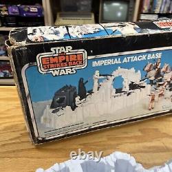Vintage Star Wars ESB Imperial Attack Base Playset in Original Box! Read