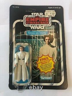 Vintage Star Wars ESB Princess Leia Organa with 41 back card All Original