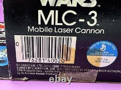 Vintage Star Wars Empire Strikes Back MLC-3 Mobile Laser Canon NEW Open Box