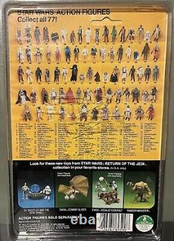 Vintage Star Wars HAN SOLO (In Trench Coat) MOC 1983 77 Back Unpunched