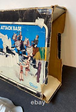 Vintage Star Wars Imperial Attack Base Complete with Box ESB 1980 Kenner
