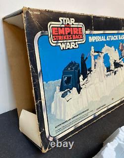 Vintage Star Wars Imperial Attack Base Complete with Box ESB 1980 Kenner