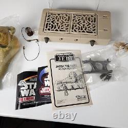 Vintage Star Wars Jabba The Hutt Playset 100% Complete Box and Inserts Kenner