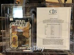 Vintage Star Wars Jawa Vinyl Cape MOC 12-Back A AFA 85+ Unpunched