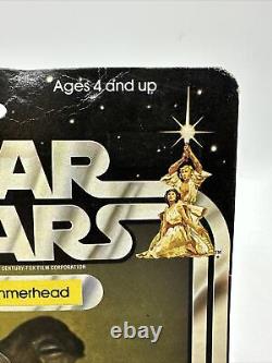 Vintage Star Wars Kenner 1979 Original Hammerhead 21 Card Back, with Star Case New