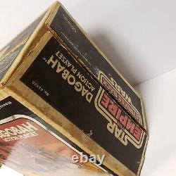 Vintage Star Wars Kenner Empire Strikes Back Dagobah Playset Box + Instructions