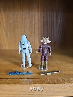 Vintage Star Wars Kenner Lot Of 12 Action Figures 1980 Complete W Case No Repros