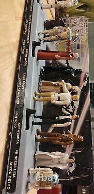 Vintage Star Wars Kenner Mail Away Stand 1977/1978 with Original Action Figures