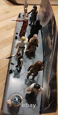 Vintage Star Wars Kenner Mail Away Stand 1977/1978 with Original Action Figures