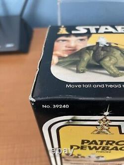 Vintage Star Wars Kenner Patrol DewBack 1983 Mint With Case