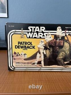 Vintage Star Wars Kenner Patrol DewBack 1983 Mint With Case