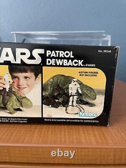 Vintage Star Wars Kenner Patrol DewBack 1983 Mint With Case