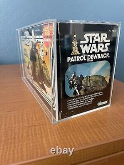 Vintage Star Wars Kenner Patrol DewBack 1983 Mint With Case