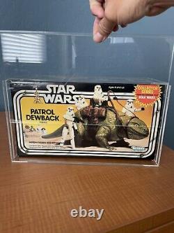 Vintage Star Wars Kenner Patrol DewBack 1983 Mint With Case