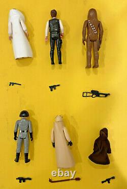Vintage Star Wars Lot Complete First 21 Set and Case 100% Complete, No Repros