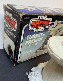 Vintage Star Wars Original 1979 Turret & Probot Playset Probe Droid With Box