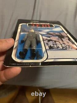 Vintage Star Wars PBP AT AT Commander on Palitoy card MOC
