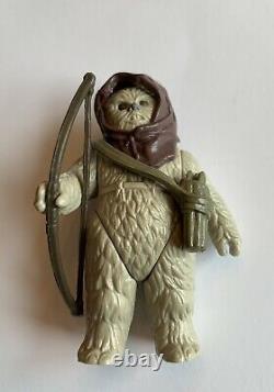 Vintage Star Wars POTF Warok Ewok Action Figure Kenner Last 17 100% Original