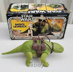 Vintage Star Wars Patrol Dewback 1979 complete with box Kenner No. 39240 M5