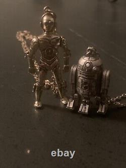 Vintage Star Wars Pendant Necklace 1977 NIP