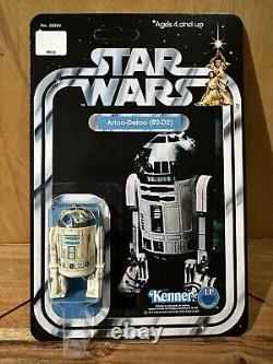 Vintage Star Wars R2-D2 Artoo Detoo Recarded Original Figure 12 Back A NEW HOPE