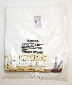 Vintage Star Wars Racer Episode 1 Nintendo 64 N64 Promo T-Shirt XL Sealed