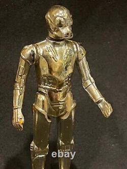 Vintage Star Wars Rare POCH Factory Golden Chrome Gold Death Star Droid