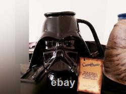 Vintage Star Wars Rumph Mug 1977 Chewbacca Obi Wan Kenobi Darth Vader Jim Rumph