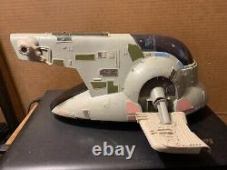 Vintage Star Wars SLAVE 1 Boba Fett Ship, 1981 Kenner 100% Complete