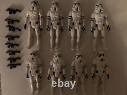 Vintage Star Wars Stormtrooper Lot Of 8 Excellent Condition