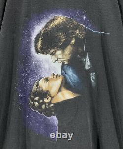 Vintage Star Wars T Shirt Movie Promo Tee 1997 XL Grail Han Solo Leia Changes