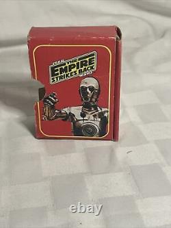Vintage Star Wars Trading Cards Empire Strikes Back Mint NM 500+ Cards 1980