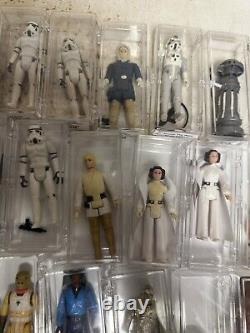 Vintage Star Wars figure lot(33) Most Accessories